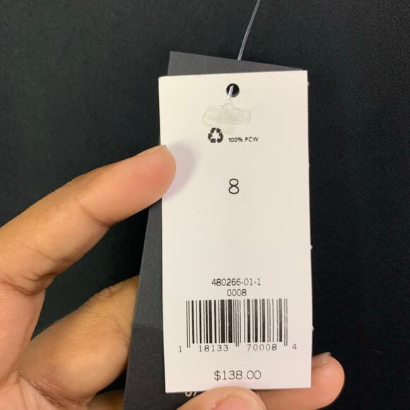 NEW $138 Banana Republic Classy Cocktail Dress Bow-tie Back Size 8 - Picture 11 of 14